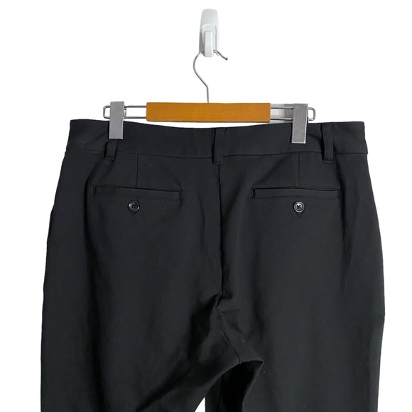 Lands' End Women's Black Slim Straight Ankle Dress Pant - Picture 7 of 8